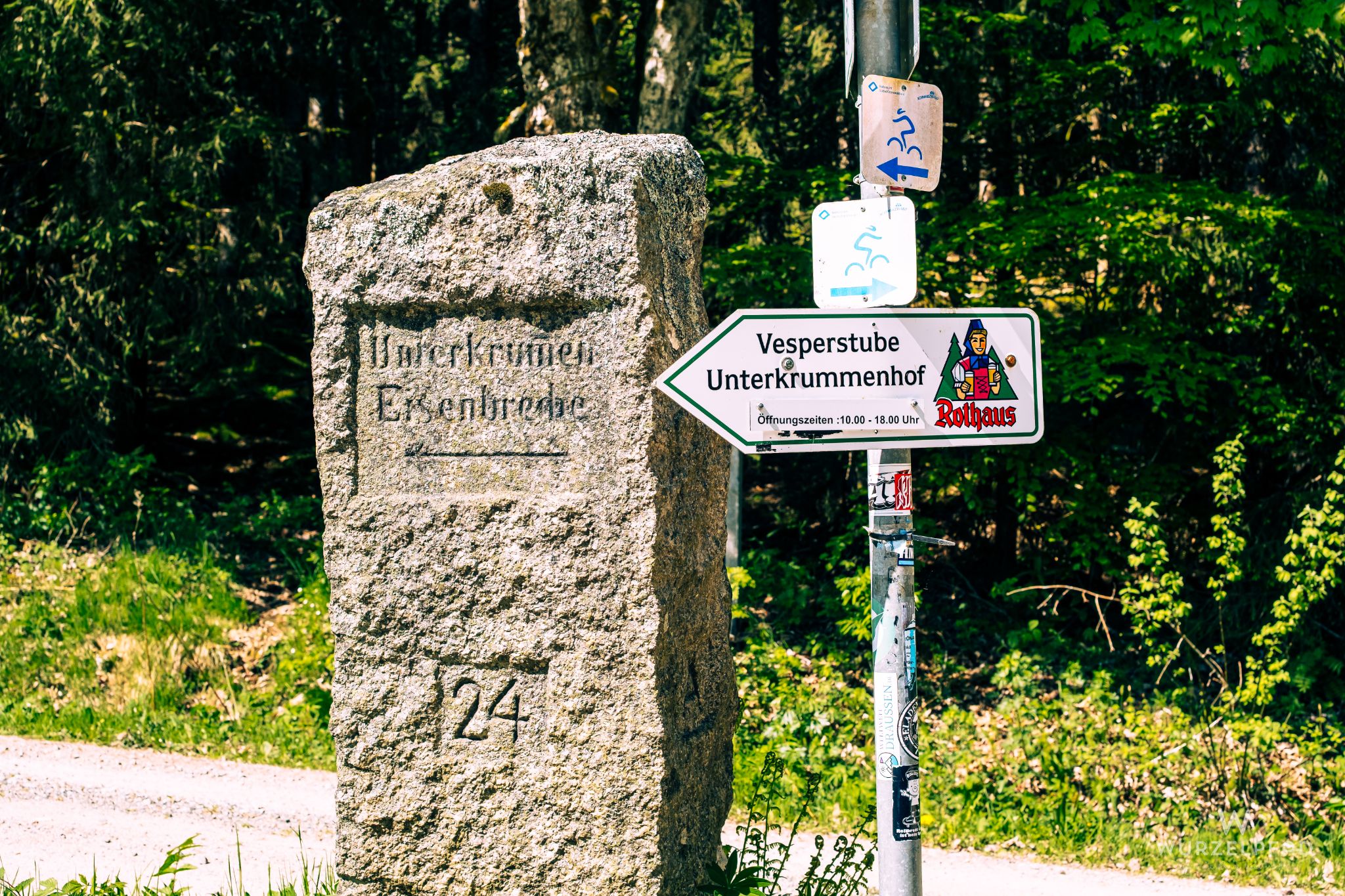 Unterwegs zum Unterkrummenhof